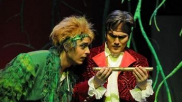 Papageno i Tamino amb la flauta màgica